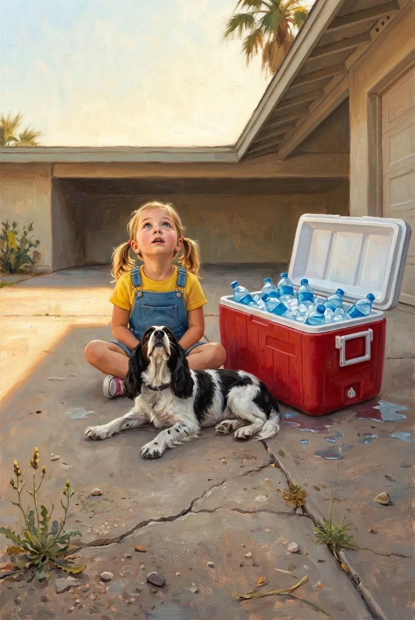 Watching the cooler wasn't a small thing. She just didn't know that yet.