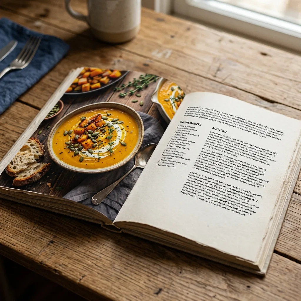 Magazine-Style Pages That Actually Look Like a Cookbook