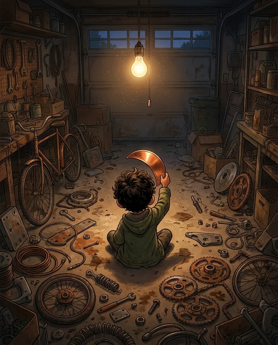 Every part he found. Nobody told him what to build.