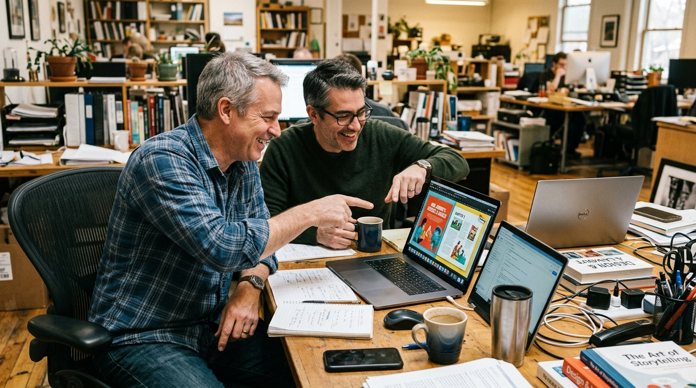 Damon Nelson and Wayne Atkinson built BookMasher to solve their own frustration — ten years of doing this before anyone else saw the product.